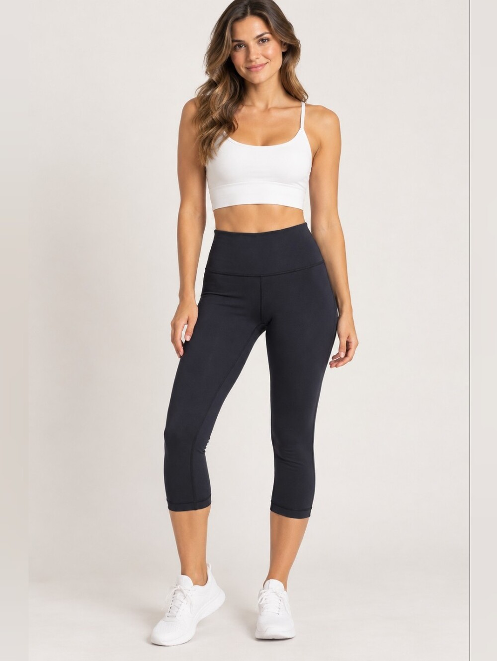Lululemon Black Low-Rise Capri Leggings